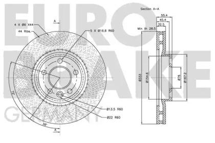 EUROBRAKE 5815204796