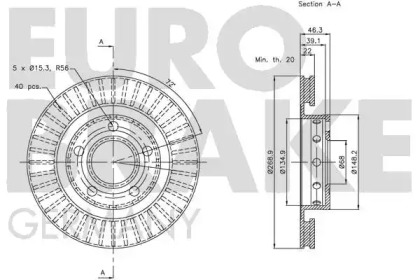 EUROBRAKE 5815204798