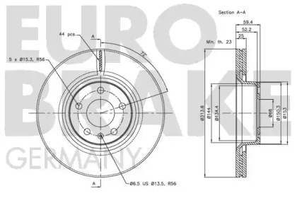 EUROBRAKE 5815204799