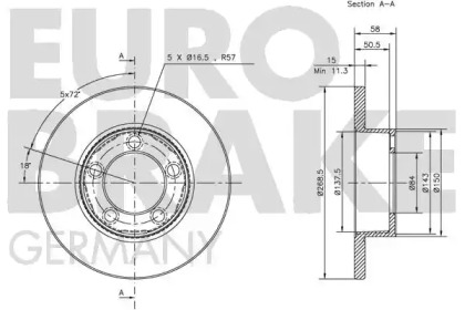 EUROBRAKE 5815204801