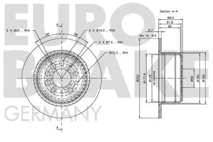 EUROBRAKE 5815204803