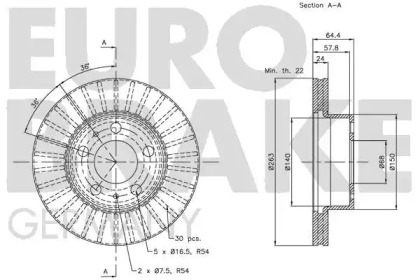 EUROBRAKE 5815204810