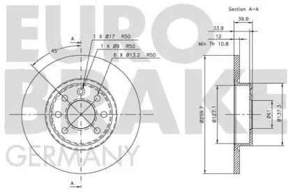 EUROBRAKE 5815204823