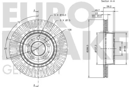 EUROBRAKE 5815204826