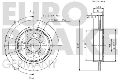 EUROBRAKE 5815204827