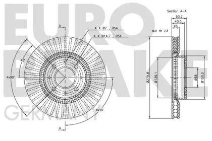 EUROBRAKE 5815204829