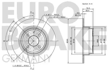 EUROBRAKE 5815204830