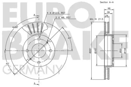 EUROBRAKE 5815204839