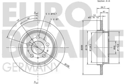 EUROBRAKE 5815204843