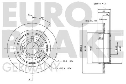 EUROBRAKE 5815204845