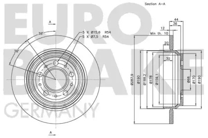 EUROBRAKE 5815204854