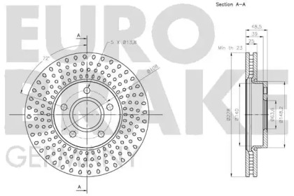 EUROBRAKE 5815204863