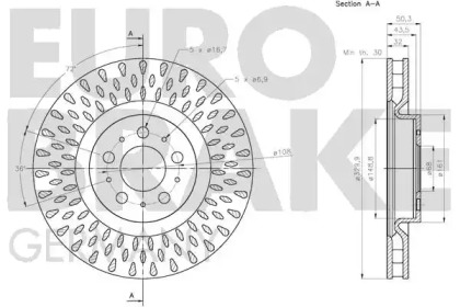 EUROBRAKE 5815204866