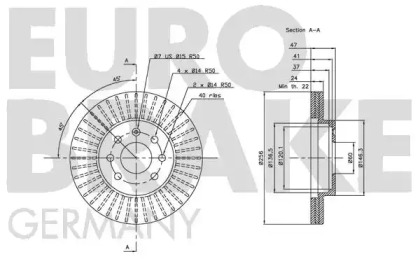 EUROBRAKE 5815205004