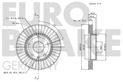 EUROBRAKE 5815205006