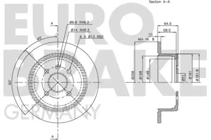 EUROBRAKE 5815205007