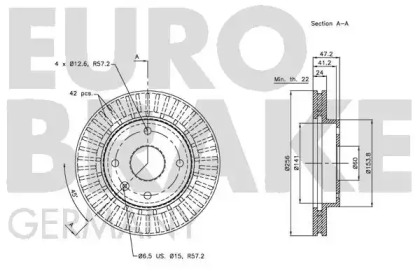 EUROBRAKE 5815205009