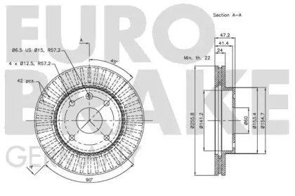 EUROBRAKE 5815205010