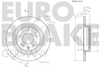 EUROBRAKE 5815205016