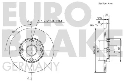 EUROBRAKE 5815205102