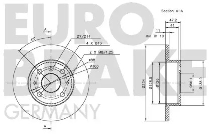 EUROBRAKE 5815205104