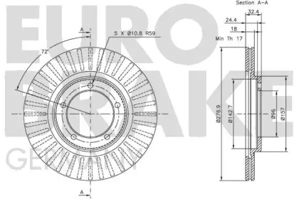 EUROBRAKE 5815205108