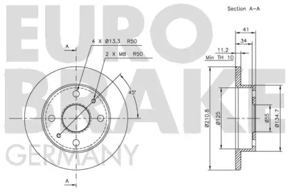 EUROBRAKE 5815205109