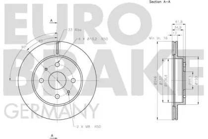 EUROBRAKE 5815205114