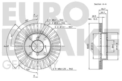 EUROBRAKE 5815205204