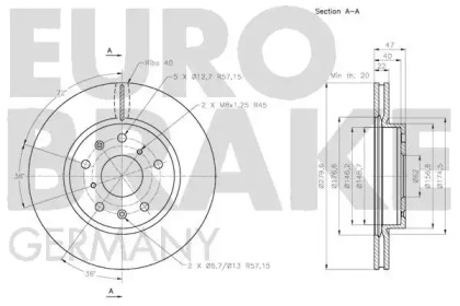 EUROBRAKE 5815205218