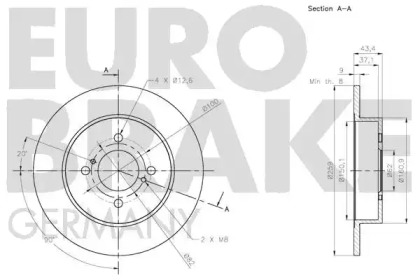 EUROBRAKE 5815205229