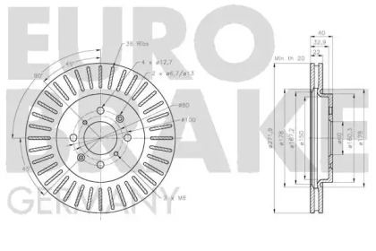 EUROBRAKE 5815205236