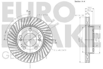 EUROBRAKE 5815205703