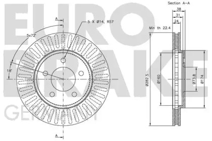 EUROBRAKE 5815209301