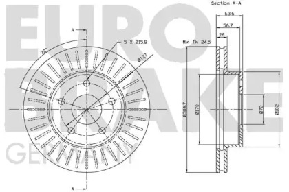 EUROBRAKE 5815209303