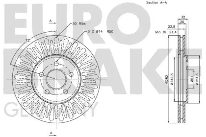 EUROBRAKE 5815209315