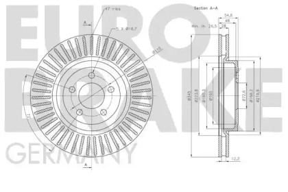 EUROBRAKE 5815209319