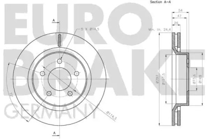 EUROBRAKE 5815209325