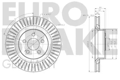 EUROBRAKE 5815209331