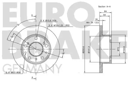 EUROBRAKE 5815209908