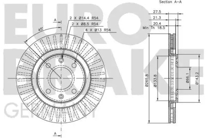 EUROBRAKE 5815209915