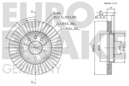 EUROBRAKE 5815209937