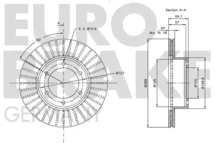 EUROBRAKE 5815209948