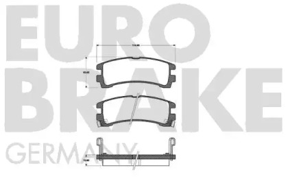 EUROBRAKE 5502222228