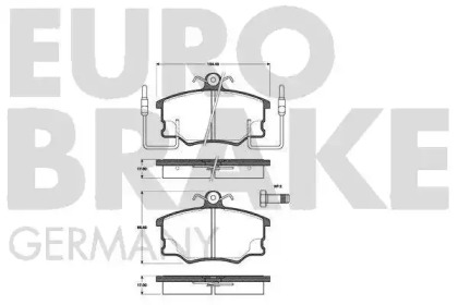 EUROBRAKE 5502222327