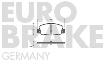 EUROBRAKE 5502222329