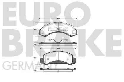 EUROBRAKE 5502222547