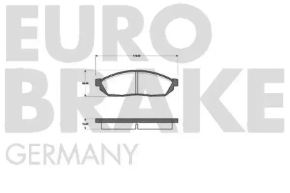 EUROBRAKE 5502222603