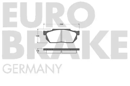 EUROBRAKE 5502222609