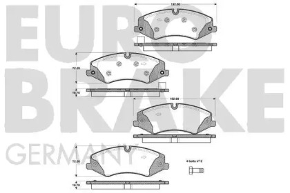 EUROBRAKE 5502224032